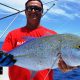 Carangue bleue ou Caranx melampygus - Rod Fishing Club - Ile Rodrigues - Maurice - Océan Indien