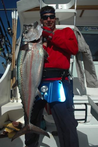 Doggy caught on jigging - Rod Fishing Club - Rodrigues Island - Mauritius - Indian Ocean