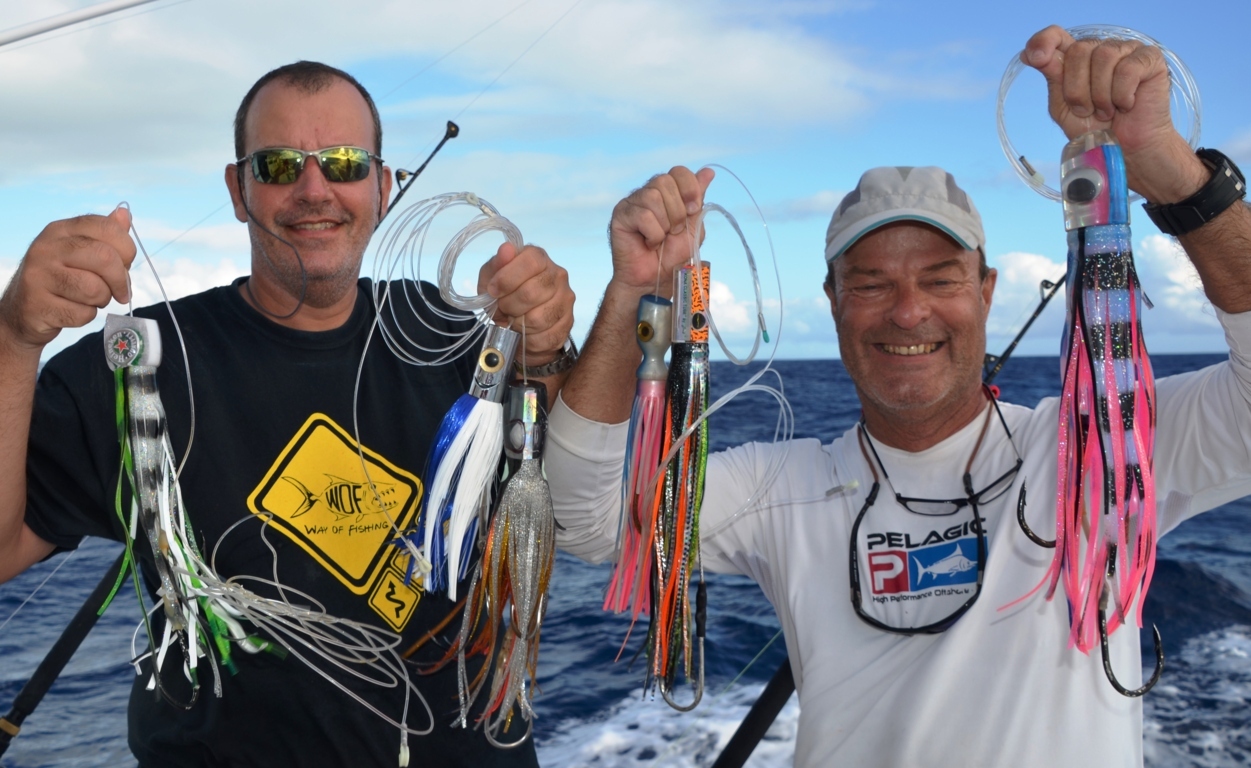 Good lures for trolling - Rod Fishing Club - Rodrigues Island - Mauritius - Indian Ocean