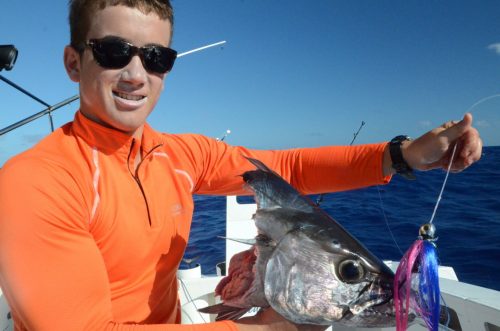 Head of doggy caught on trolling - Rod Fishing Club - Rodrigues Island - Mauritius - Indian Ocean