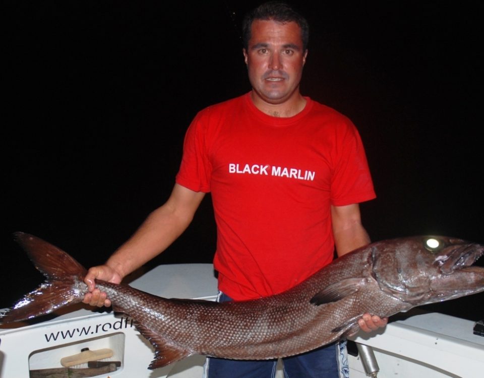 Oil Fish or Ruvettus pretiosius - Rod Fishing Club - Rodrigues Island - Mauritius - Indian Ocean