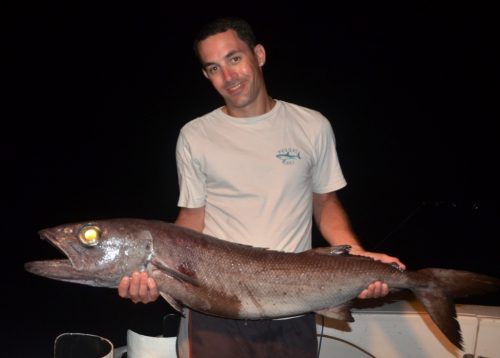 Oilfish caught at 200mt deep on baiting - Rod Fishing Club - Rodrigues Island - Mauritius - Indian Ocean