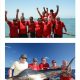 The whole Team and black marlin - Rod Fishing Club - Rodrigues Island - Mauritius - Indian Ocean