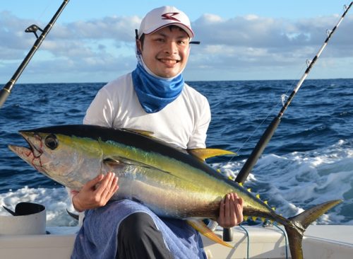 Yellowfin tuna - Rod Fishing Club - Rodrigues Island - Mauritius - Indian Ocean