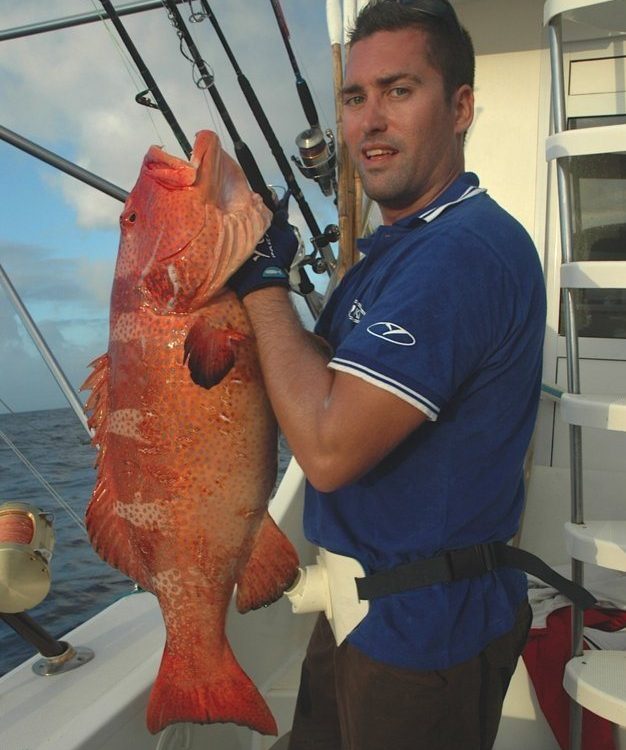 mérou babone - Rod Fishing Club - Ile Rodrigues - Maurice - Océan Indien