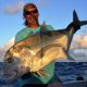 over 25kg GT (Giant trevally) released on jigging - Rod Fishing Club - Rodrigues Island - Mauritius - Indian Ocean