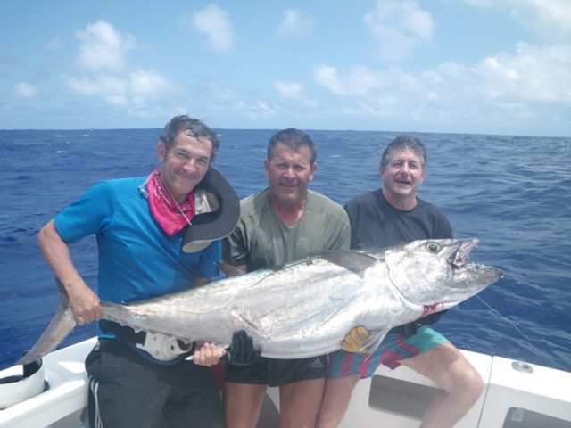 thon à dents de chien - Rod Fishing Club - Ile Rodrigues - Maurice - Océan Indien