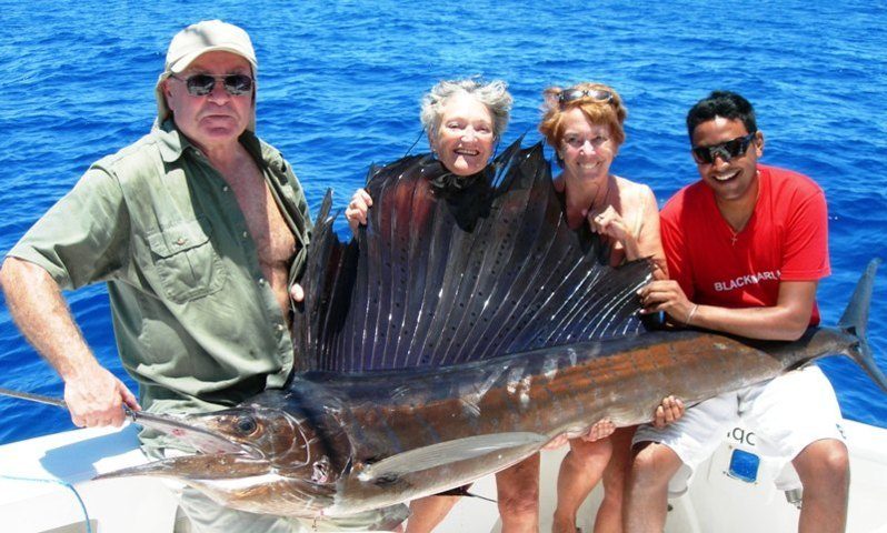 voilier - Rod Fishing Club - Ile Rodrigues - Maurice - Océan Indien