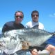 39Kg Giant Trevally on Jigging for André - Rod Fishing Club - Rodrigues Island - Mauritius - Indian Ocean