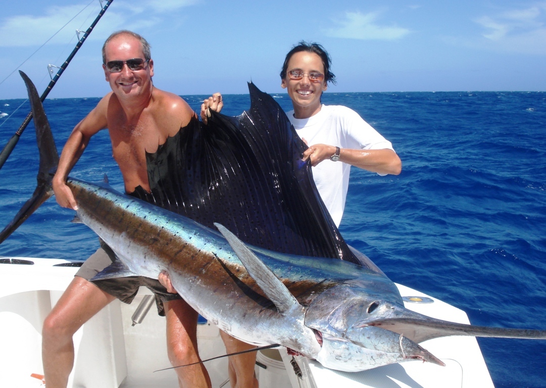 Beautiful Sailfish - Rod Fishing Club - Rodrigues Island