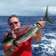 Cutting Yellowfin Tuna for Pierre - Rod Fishing Club - Rodrigues Island - Mauritius - Indian Ocean