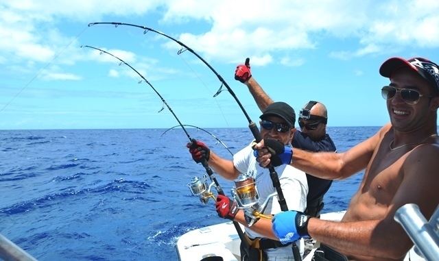 Happy crazy jiggers - 2014 - - Rod Fishing Club - Rodrigues Island - Mauritius - Indian Ocean