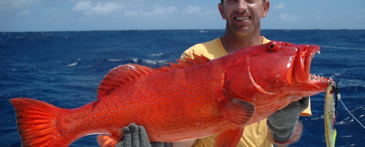 Julien et sa babone - Rod Fishing Club - Ile Rodrigues - Maurice - Océan Indien