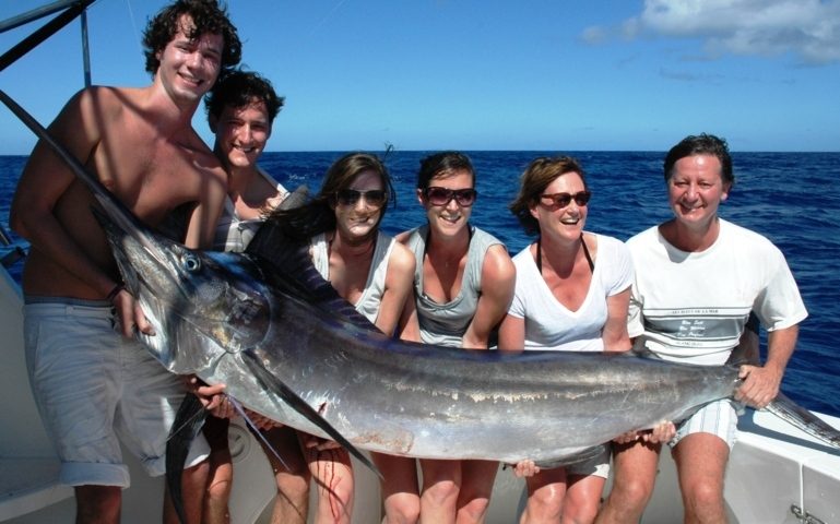 Marlin on trolling - Rod Fishing Club - Rodrigues Island - Mauritius - Indian Ocean