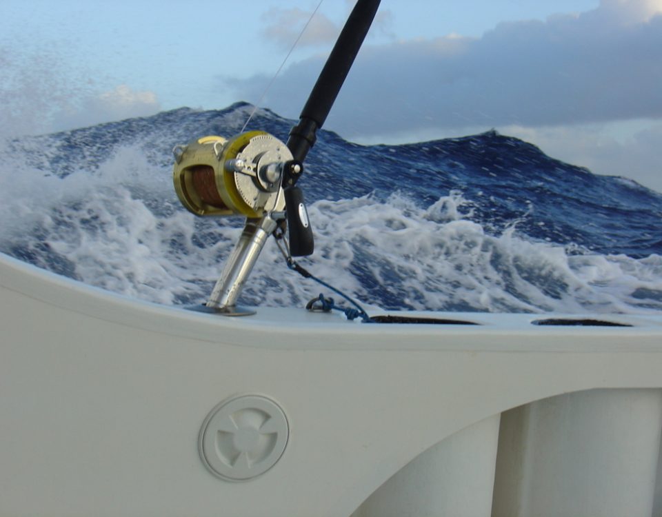 Mer quelque peu agitée - Rod Fishing Club - Ile Rodrigues - Maurice - Océan Indien