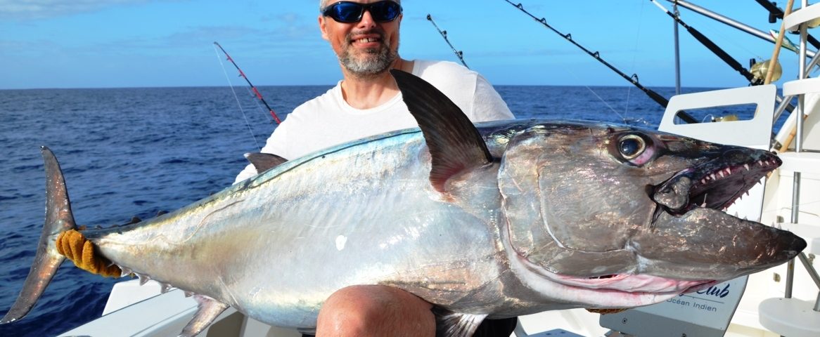Over 50kg doggy for Jerome - Rod Fishing Club - Rodrigues Island - Mauritius - Indian Ocean