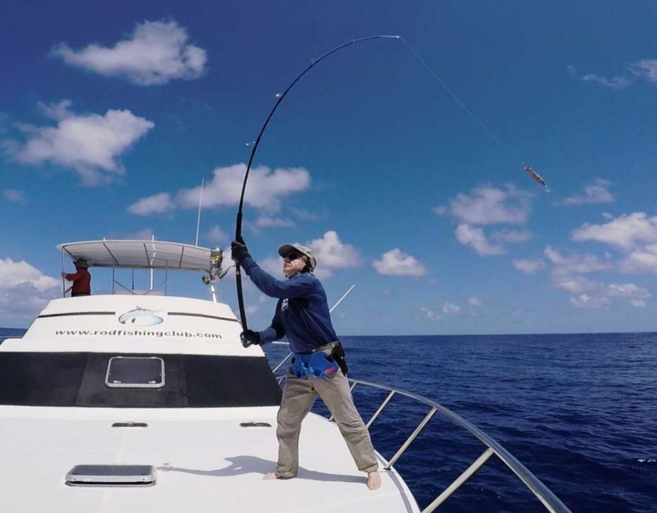 Popping session for Claudius - Rod Fishing Club - Rodrigues Island - Mauritius - Indian Ocean