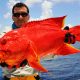 Red Corail Trout on jigging - Rod Fishing Club - Rodrigues Island - Mauritius - Indian Ocean