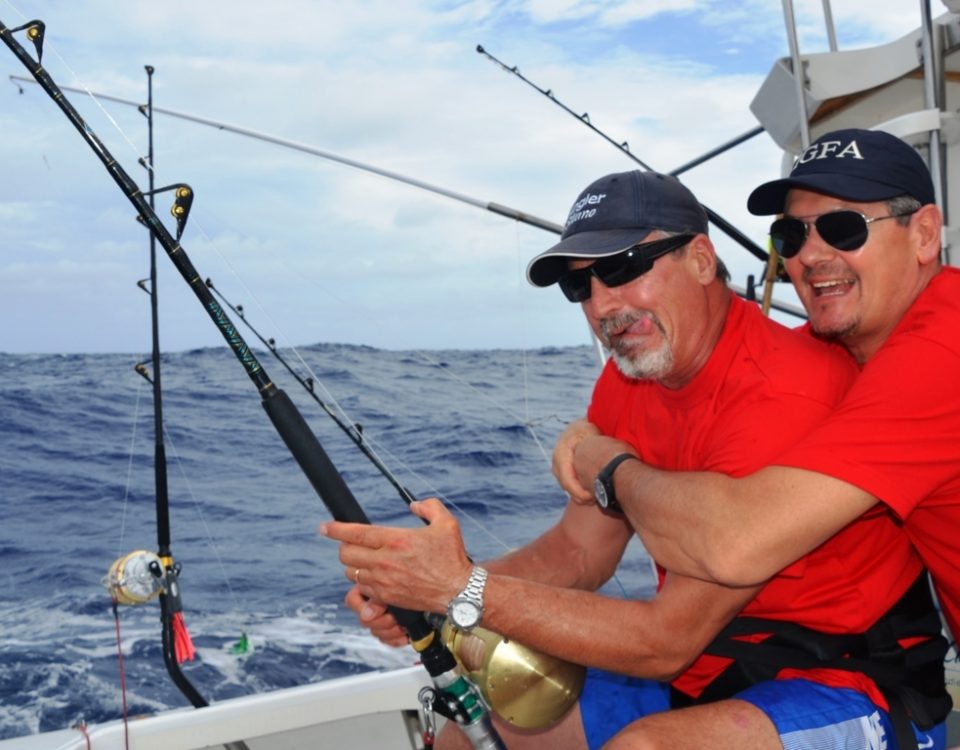 Viva Italia au fauteuil ! - Rod Fishing Club - Ile Rodrigues - Maurice - Océan Indien