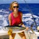 Yellowfin tuna for Renone on trolling - Rod Fishing Club - Rodrigues Island - Mauritius - Indian Ocean