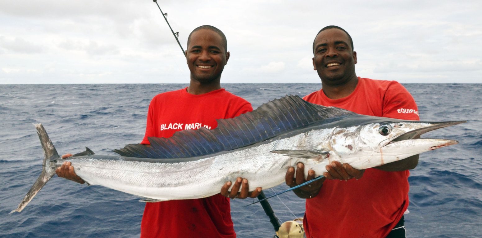 Spearfish on trolling around Rodrigues Island - Rod Fishing Club -  Mauritius - Indian Ocean - Rod Fishing club