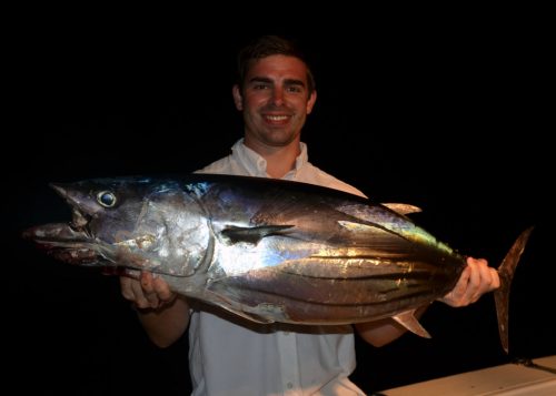15kg skipjack tuna on trolling - www.rodfishingclub.com - Mauritius - Indian Ocean