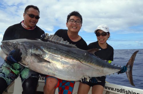 66kg doggy on live baiting - www.rodfishingclub.com - Rodrigues Island - Mauritius - Indian Ocean