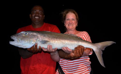 Poisson poulet pris en pêche a l'appât par Michelle - www.rodfishingclub.com - Ile Rodrigues - Maurice - Océan Indien