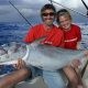 Doggy of 45kg caught with a live bonito by Eric - www.rodfishingclub.com - Rodrigues Island - Mauritius - Indian Ocean