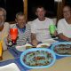 Sharky Team au diner - www.rodfishingclub.com - Ile Rodrigues - Maurice - Océan Indien