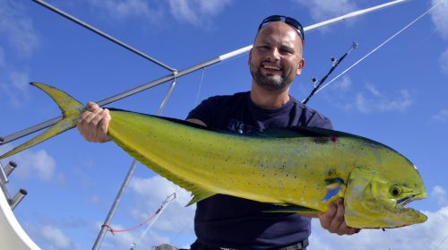 Dorado on trolling by Marcin - www.rodfishingclub.com - Rodrigues Island - Mauritius - Indian Ocean