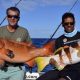 Double strike of grouper on jigging - www.rodfishingclub.com - Rodrigues - Mauritius - Indian Ocean