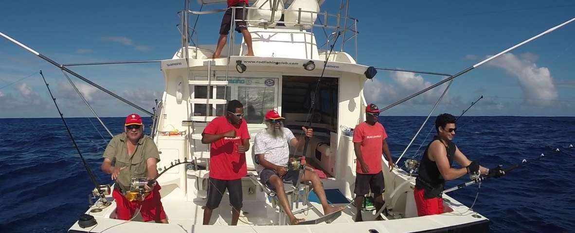 Several strikes on trolling - www.rodfishingclub.com - Rodrigues - Mauritius - Indian Ocean