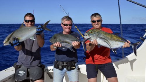 Good variety on jigging - www.rodfishingclub.com - Rodrigues - Mauritius - Indian Ocean