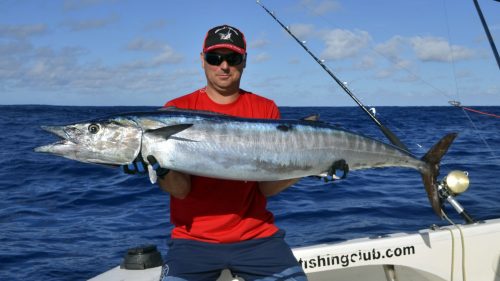 Nice wahoo on trolling - www.rodfishingclub.com - Rodrigues - Mauritius - Indian Ocean