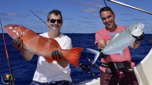 Doublé en peche au jig