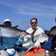 Beau triplé en peche au jig - www.rodfishingclub.com - Rodrigues - Maurice - Ocean Indien