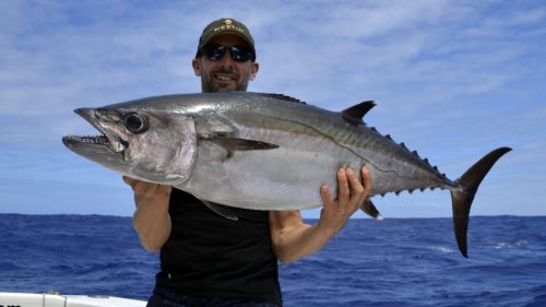 Doggy on jigging - www.rodfishingclub.com - Rodrigues - Mauritius - Indian Ocean