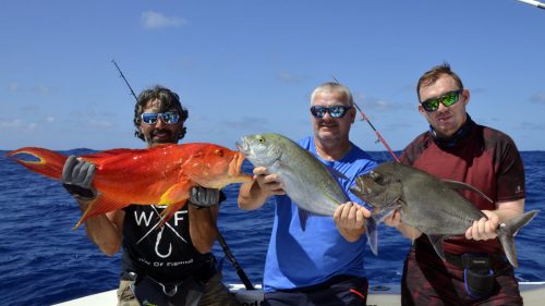 Multifishing on jigging - www.rodfishingclub.com - Rodrigues - Mauritius - Indian Ocean