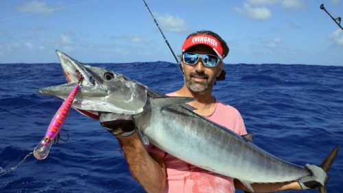 Wahoo on trolling on a Speed Pro Deep - www.rodfishingclub.com - Rodrigues - Mauritius - Indian Ocean