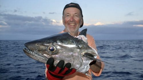 Doggy on livebaiting cut by shark - www.rodfishingclub.com - Rodrigues - Mauritius - Indian Ocean