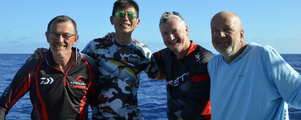 The whole team - www.rodfishingclub.com - Rodrigues - Mauritius - Indian Ocean