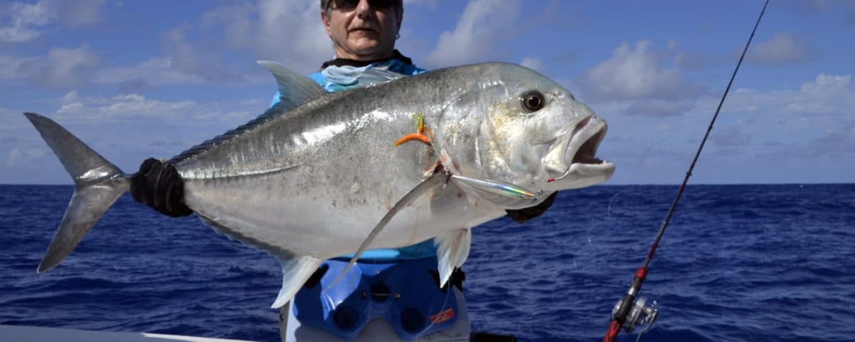 20kg GT on slow jigging - www.rodfishingclub.com - Rodrigues - Mauritius - Indian Ocean