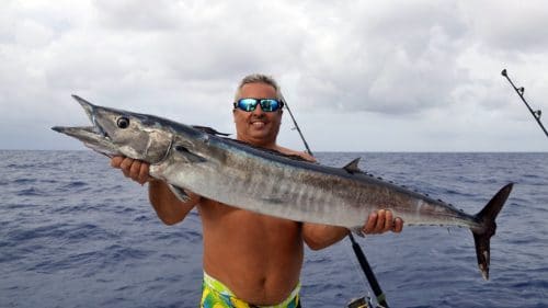 Wahoo en peche a la traine par Lionel - www.rodfishingclub.com - Rodrigues - Maurice - Océan Indien