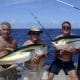 Beaux thons jaunes en peche a la traine - www.rodfishingclub.com - Rodrigues - Maurice - Ocean Indien