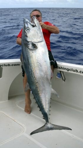 Big doggy on live baiting - www.rodfishingclub.com - Rodrigues - Mauritius - Indian Ocean