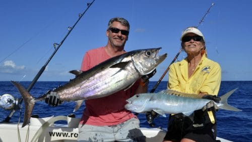 Doggy and jobfish on baiting - www.rodfishingclub.com - Rodrigues - Mauritius - Indian Ocean