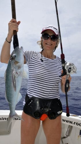 Jobfish on slow jigging - www.rodfishingclub.com - Rodrigues - Mauritius - Indian Ocean