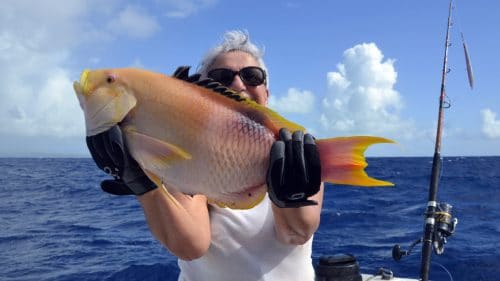 GT on baiting - www.rodfishingclub.com - Rodrigues - Mauritius - Indian Ocean