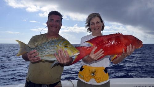 Variety on baiting - www.rodfishingclub.com - Rodrigues - mauritius - indian ocean